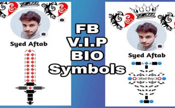 Facebook VIP Account Symbols & Bio 2021 Copy and paste